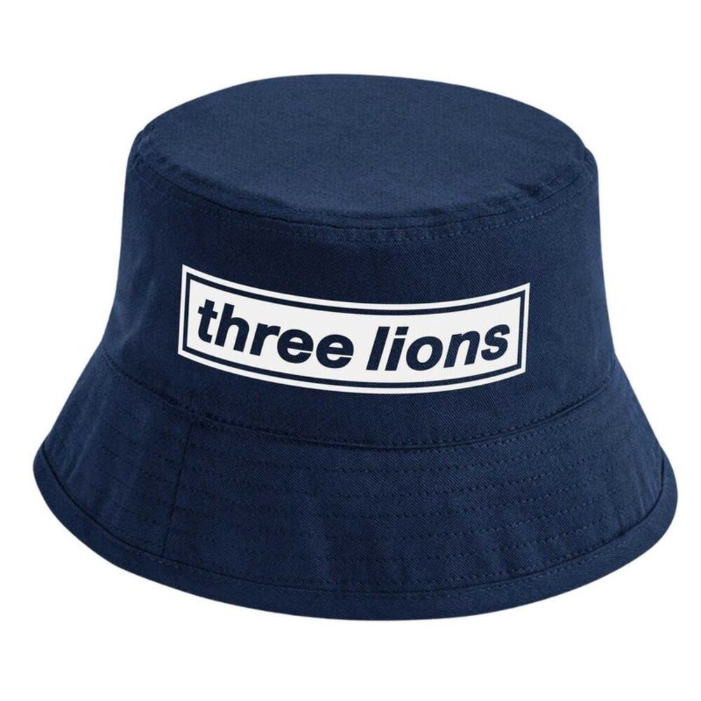 Sport Direct Three Lions Bucket Hat / Blue